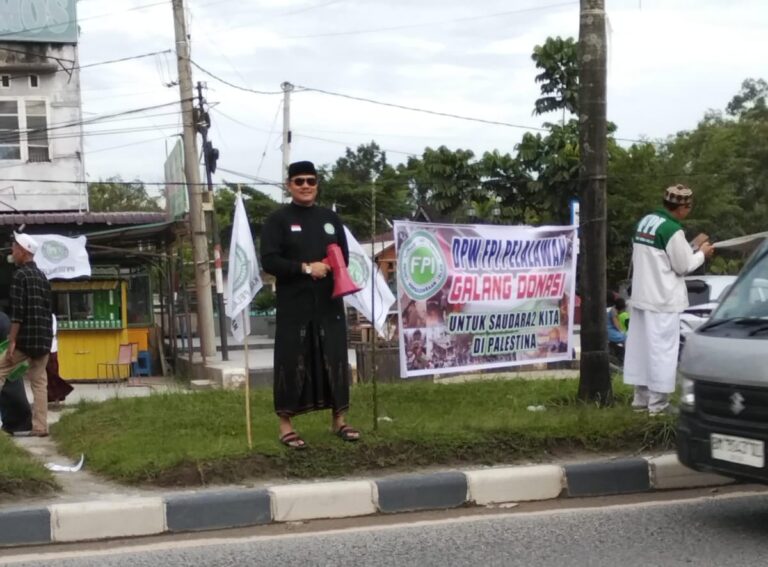 Dewan Perwakilan Wilayah Front Persaudaraan Islam (FPI) Kabupaten Pelalawan: Semangat Kemanusiaan dalam Penggalangan Dana untuk Palestina