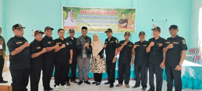 Arpan Marwazi Terpilih Sebagai Ketua Baru LPMK Kelurahan Bukit Batrem: Kolaborasi untuk Kemajuan yang Gemilang