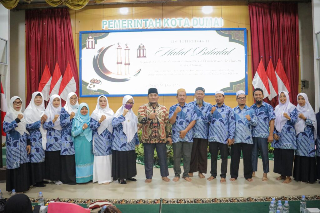 Wakil Wali Kota Dumai Hadiri Acara Halal Bihalal FKPQ Kota Dumai dengan Tema ‘Sucikan Hati, Bersihkan Diri