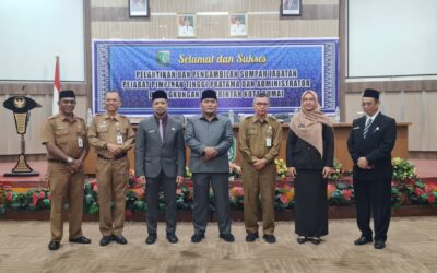 Melangkah Bersama Menuju Kemajuan: Pelantikan Pejabat Pimpinan Tinggi di Kota Dumai