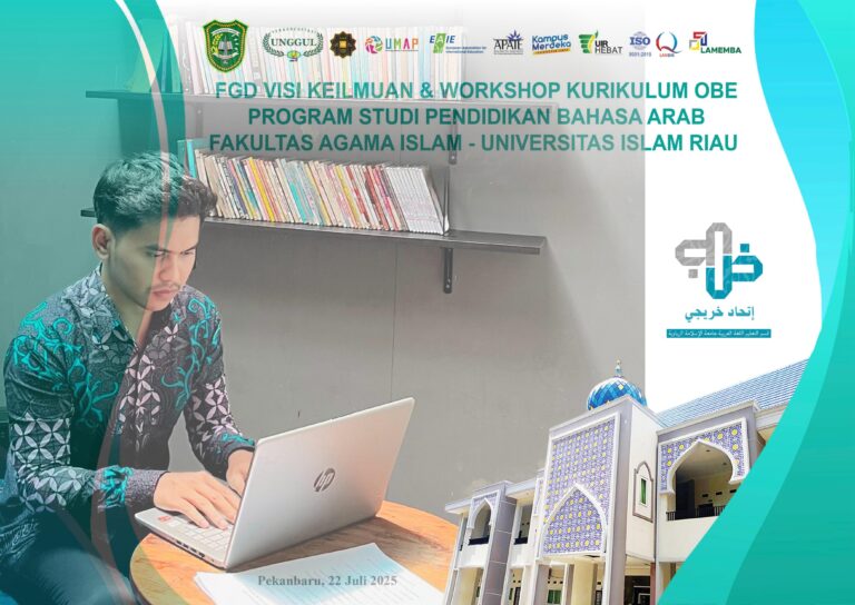 Alumni Ambil Peran dalam FGD Kurikulum Prodi Pendidikan Bahasa Arab UIR