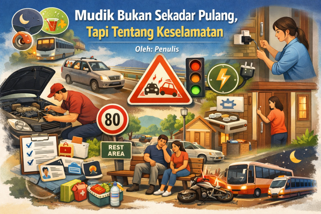 Mudik Bukan Sekadar Pulang, Tapi Tentang Keselamatan