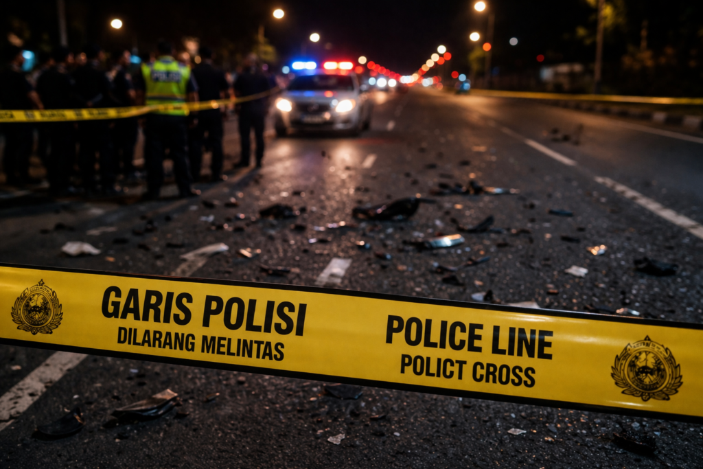 Fortuner Hantam Empat Motor di PIK Jakarta Utara, Dua Korban Meninggal dan Tujuh Terluka
