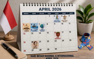 Daftar Hari Besar Nasional dan Internasional April 2026 yang Perlu Diketahui