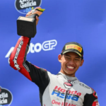 Veda Ega Pratama Naik ke Peringkat Tiga Klasemen Usai Raih Podium di GP Brasil