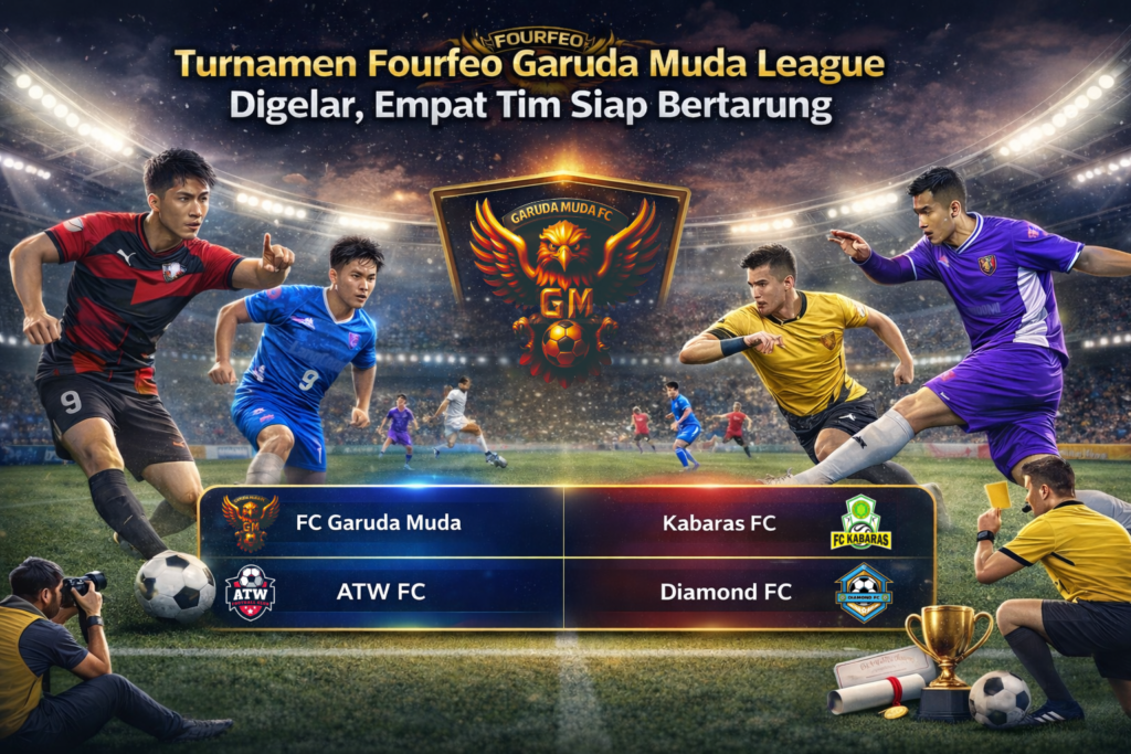 Turnamen Fourfeo Garuda Muda League Digelar, Empat Tim Siap Bertarung