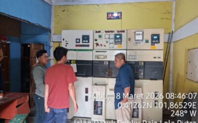 Direktur Perumda Tuah Sekata Cek Gardu Hubung, Pastikan Listrik Stabil Saat Lebaran