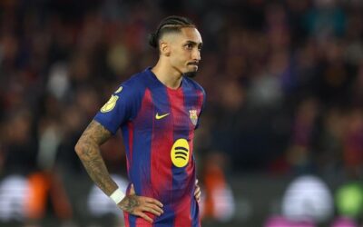 Cedera Hamstring Paksa Raphinha Absen Bela FC Barcelona Selama 5 Pekan
