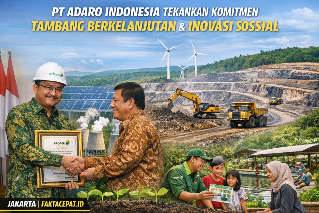 Adaro Perkuat Penerapan Tambang Berkelanjutan dan Inovasi Sosial