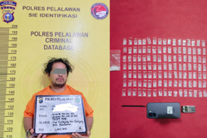 Polres Pelalawan Bongkar Peredaran 126 Paket Sabu di Sei Kijang