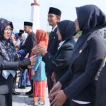 Terapkan Manajemen Talenta, Empat Putra Daerah Dilantik Jadi Kadis di Depan Istana Siak