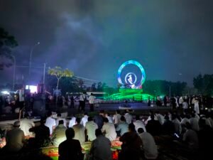 Ribuan Warga Meriahkan Pawai Obor 1 Muharram di Pelalawan, UAS Ajak Tingkatkan Ibadah dan Akhlak
