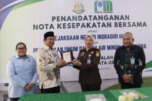 Pemkab Inhu Apresiasi Kerja Sama Kejari dan Perumda Tirta Indragiri dalam Penanganan Hukum DATUN