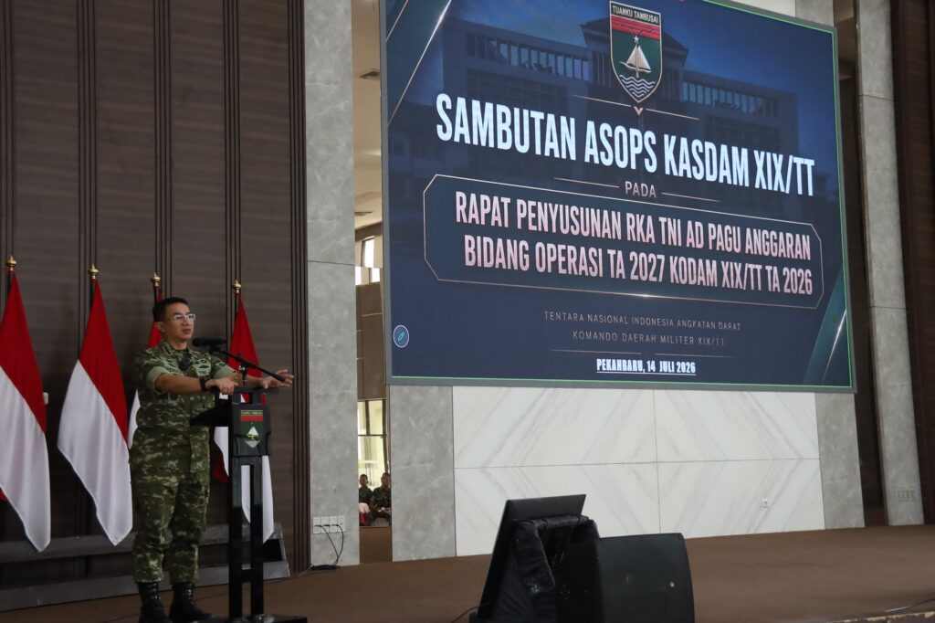 Kodam XIX Tuanku Tambusai Matangkan RKA Bidang Operasi TA 2027, Perkuat Perencanaan Anggaran yang Tepat Sasaran