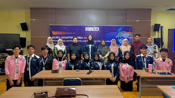 KUKERTA FISIP Berdampak untuk Negeri Kelurahan Cinta Raja 2026 Gelar Seminar Edukasi AI untuk Tingkatkan Kompetensi Guru di Era Digital