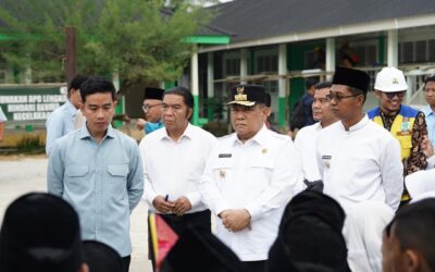 Wapres Gibran Tinjau Rehabilitasi MIN 1 Rohil, Serap Aspirasi Fasilitas hingga Seragam Siswa